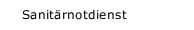 Sanit&auml;rnotdienst
