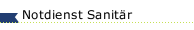 Notdienst Sanit&auml;r